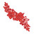 DIY Applique - Red Vinca B