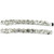 Rhinestone Slide Barrettes - Crystal