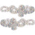 PriceLess Crystal Trim Applique #612 Crystal AB/Silver