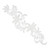DIY Applique - White Viola A