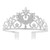 Crystal Avenue Tiara - 1.81" 60777 Crystal/Silver