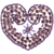 Applique | Priceless Crystal Applique #620 Light Amethyst - 1 piece