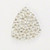 Swarovski Crystal Rock Small Trilliant #001 Silver Shade