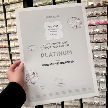 Consistency and Reliability: Premium European Crystals