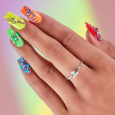 MAYCREATE® 10PCS Star Nail Charms for Acrylic Nails, 3D Metal Alloy Star Nail  Gems Shiny Bead Gems Nail Art Jewelry Rhinestones for Women DIY Nails  Decoration : Amazon.in: Beauty