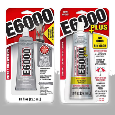 E-6000 Glue Mini Tubes, Adhesive for Crafts, Glue for Craft