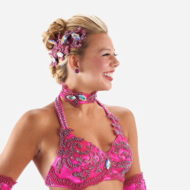 How to Make a Belly Dance Bra Pt 4: How to Decorate a Belly Dance Bra -  SPARKLY BELLY