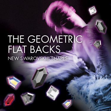 Swarovski Geometric Flat Backs