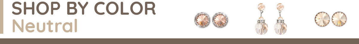 Shop Genuine Crystal Jewelry & Accessories | Neutral