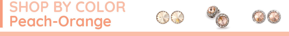 Shop Genuine Crystal Jewelry & Accessories | Coral/Orange