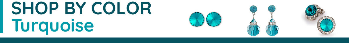 Shop Genuine Crystal Jewelry & Accessories | Turquoise/Aquamarine