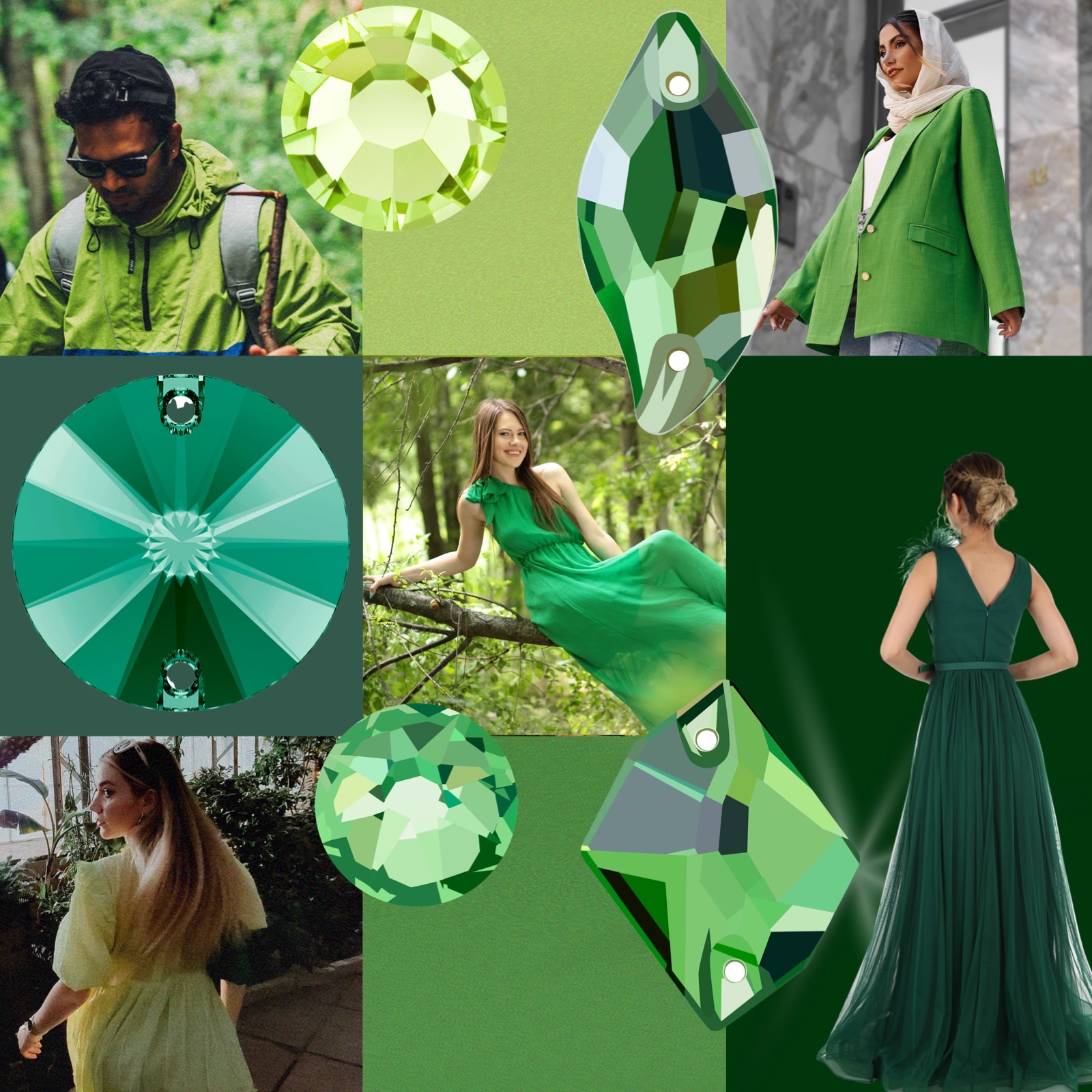 emerald green color