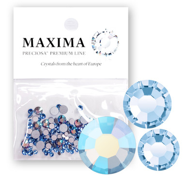 MAXIMA Crystals by Preciosa Flatback Rhinestones Limecicle 05ss -  Rhinestones Unlimited