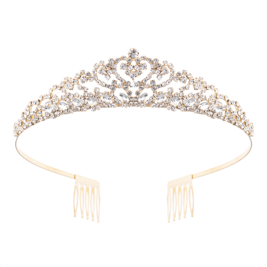 Crystal Avenue Tiara - 1.10 60762 Crystal/Gold