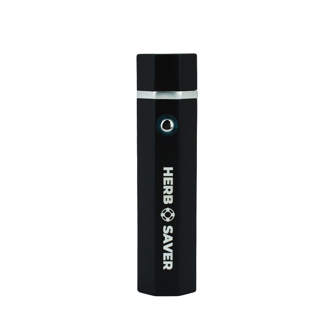 Herb Saver Lighter Windproof Dual Arc Lighter (Black)