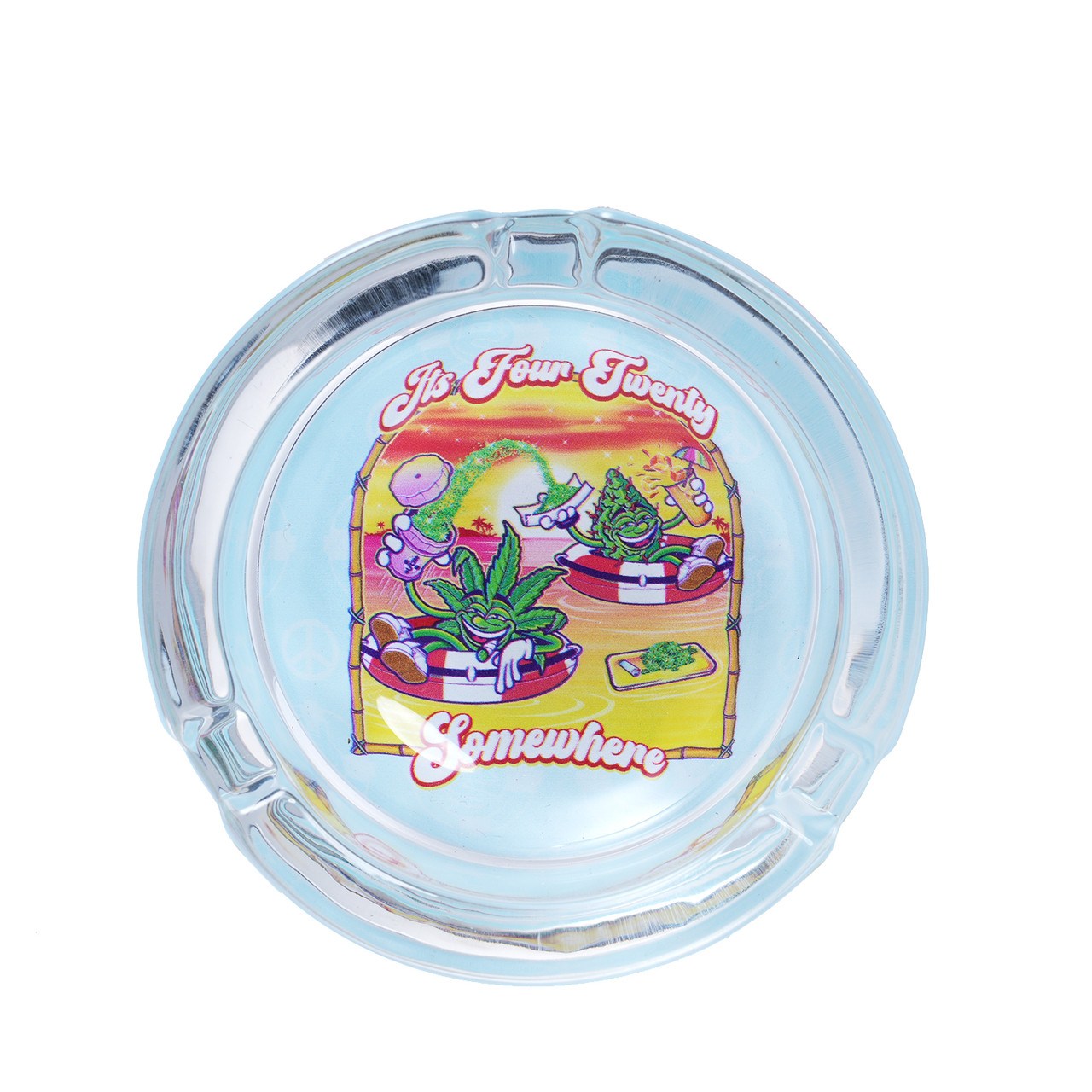 420 Somewhere Smoker Kit | HerbSaver Grinder + Ashtray + Tray