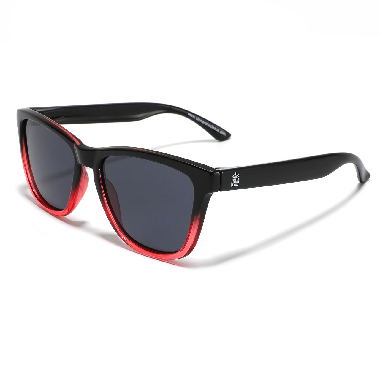Stylish Black and Red Sunglasses Nataly gaming eyeglasses in Black with Red | Optical | TIJN main image 2