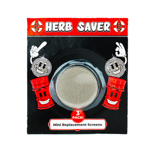 Mini HerbSaver Replacement Kief Screens 3 Pack – Optimize your Mini grinder with quality screens.