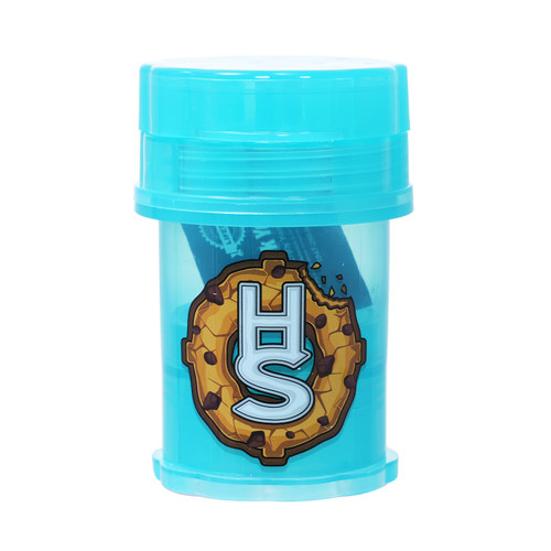 Large Cookie & Milk Herb Saver Grinder 2.4" X 3.8" (Limited Edition)