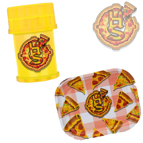 Herb Saver Limited Drop Pizza Herb Saver Grinder 2.4 X 3.8 and Serving Tray BUNDLE Herb Saver Limited Drop Pizza Herb Saver Grinder 2.4 X 3.8 and Serving Tray BUNDLE