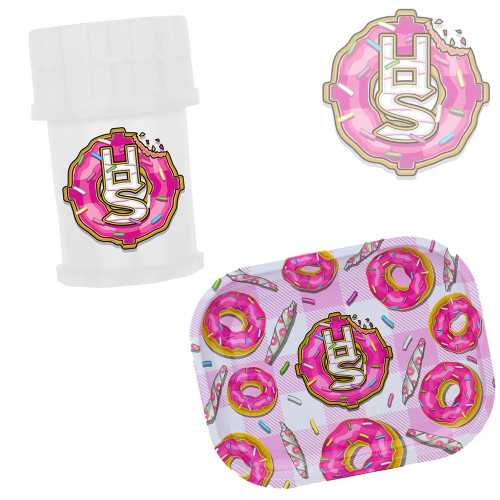 Herb Saver Limited Drop Donut Herb Saver Grinder 2.4 X 3.8 and Serving Tray BUNDLE Herb Saver Limited Drop Donut Herb Saver Grinder 2.4 X 3.8 and Serving Tray BUNDLE