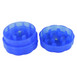 Herb Saver 2-piece grinder, lifetime warranty. View of two grinder parts. Best weed grinder.
