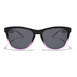 Black and pink sunglasses with faded frames, showcasing a stylish and modern design.