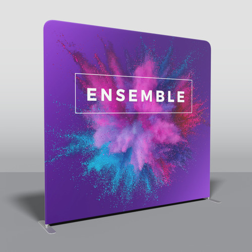 8' Helium by Ensemble Tension Fabric Trade Show Display