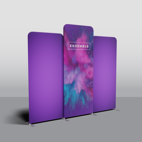 10' Ensemble Tension Fabric Trade Show Display Kit E10C