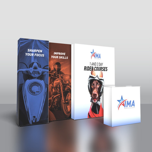 10' Graffiti Backlit Display Kit GB10F with Optional Counter