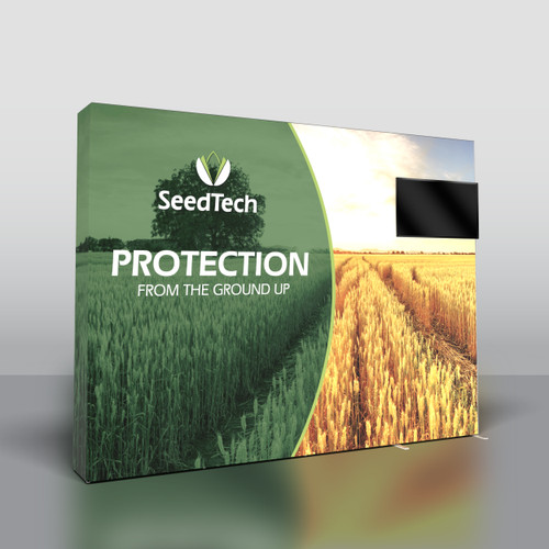 10ft Graffiti Backlit Trade Show Display Kit GB10D