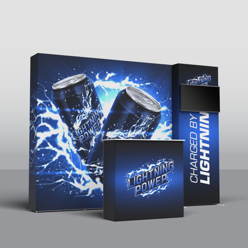 10ft Graffiti Trade Show Display Kit G10D
