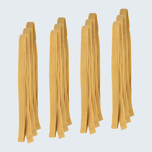 Colored Rubber Bands, 12 pk (Small, 25", Beige)