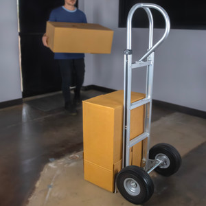 SUPER MAXX II™ Aluminum Hand Truck with Foam Rubber Tires