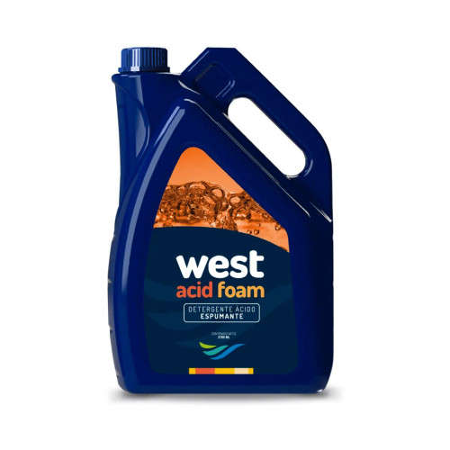 Detergente ácido espumante west acid foam