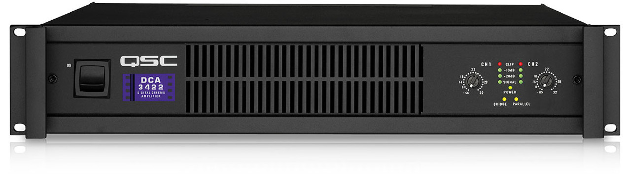 アンプ QSC DCA3422 QSC DCA 3422 2-Channel Power Amplifier – Strong Technical