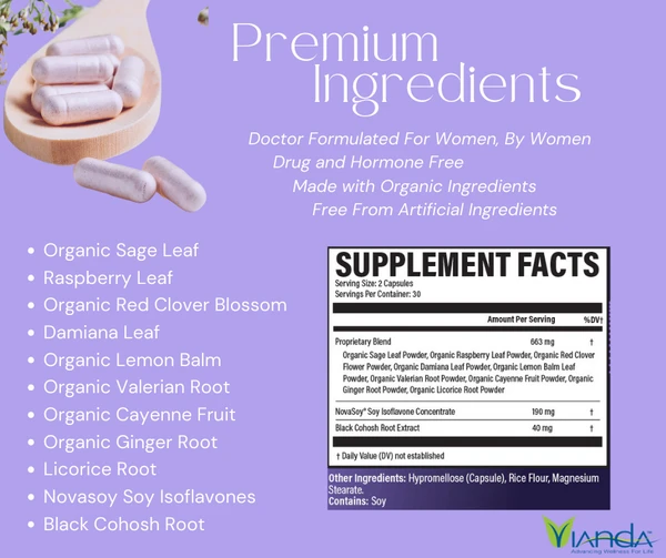 Avlimil for hormone balance and menopause relief*