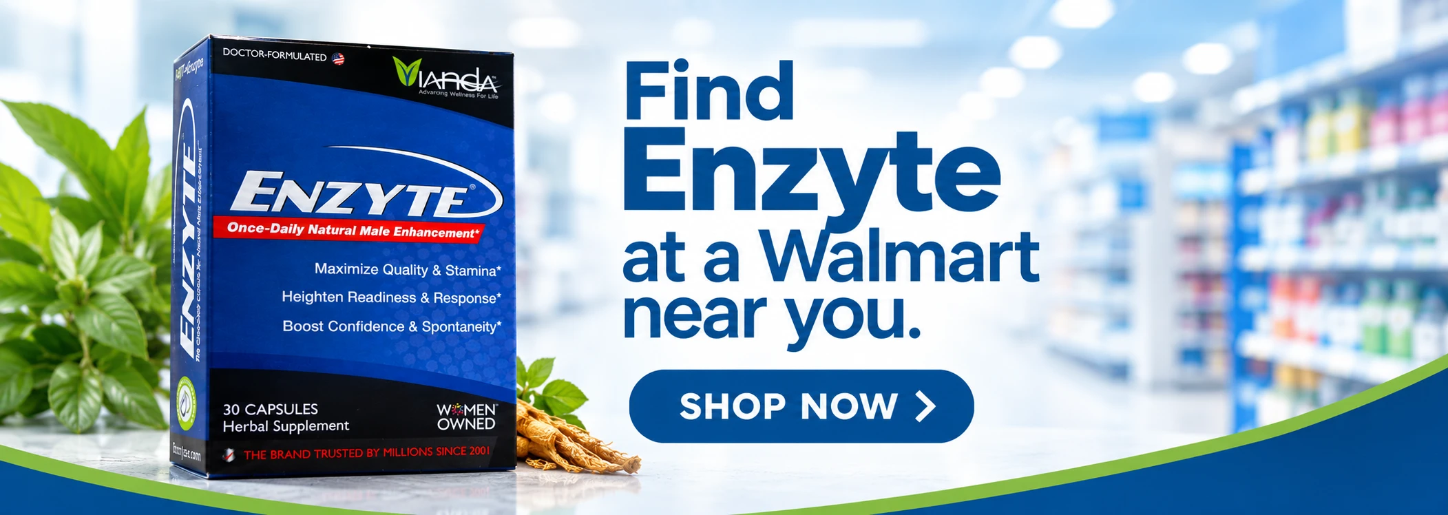 Find Enzyte at a Walmart Near you. Shop Enzyte 30 day supply. 