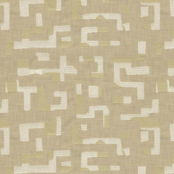 MAZE EMB Linen