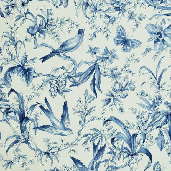 AUDUBON TOILE Sapphire