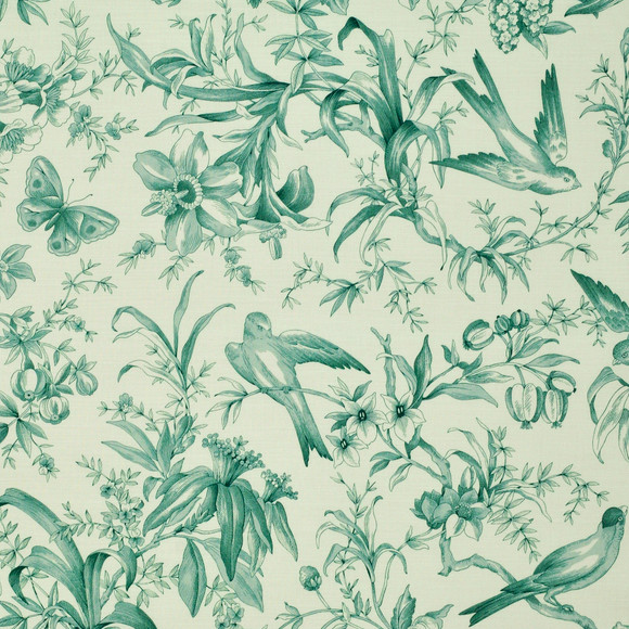 AUDUBON TOILE Seafoam