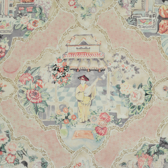 TEAHOUSE TOILE Blush