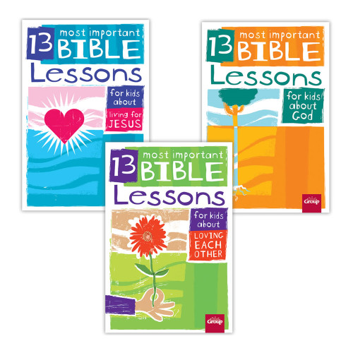 13 Most Important Bible Lessons Set