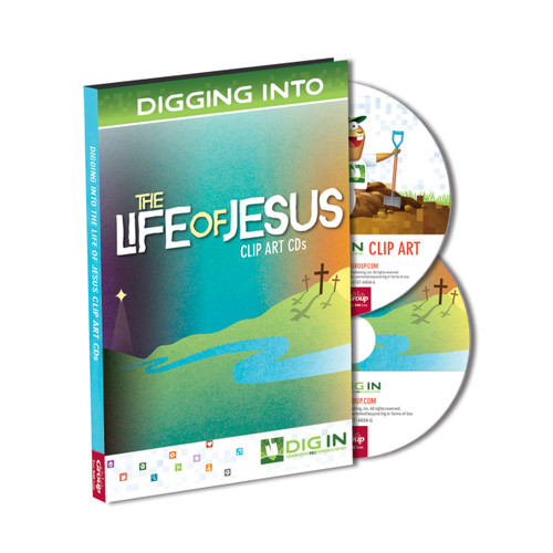 DIG IN, Life of Jesus Clip Art CD