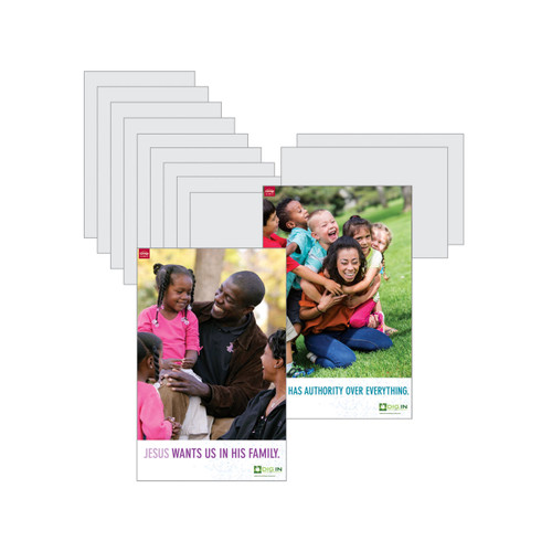 DIG IN, Life of Jesus Preschool Bible Point Posters: Quarter 2 - Download
