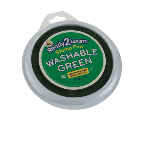 Large Round Green Stamp Pad