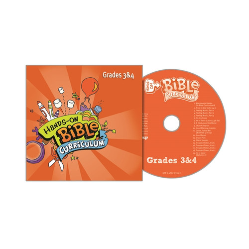 Hands-On Bible Curriculum Grades 3 and 4 Extra CD – Fall 2021