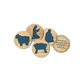 Night in Bethlehem Bible Memory Coins