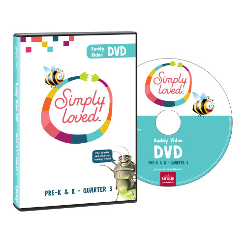 Simply Loved Pre-K and K Buddy Video DVD - Quarter 3