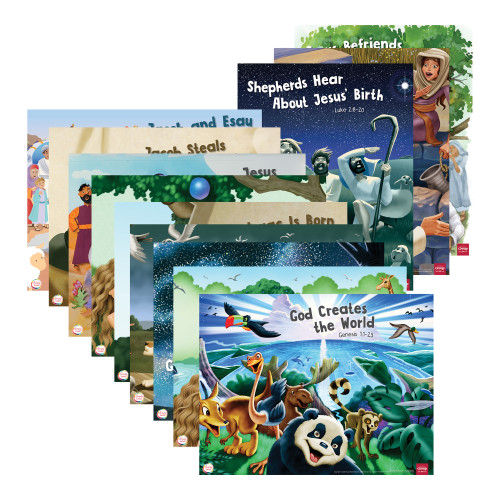 Simply Loved Bible Story Posters - Quarter 1